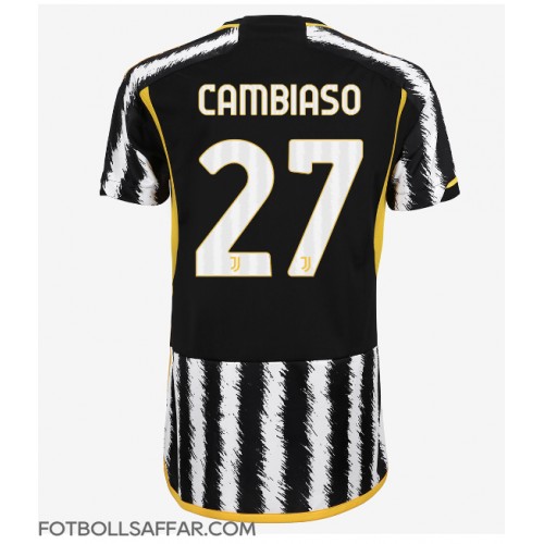 Juventus Andrea Cambiaso #27 Hemmatröja Dam 2023-24 Kortärmad